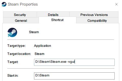 shortcut-properties